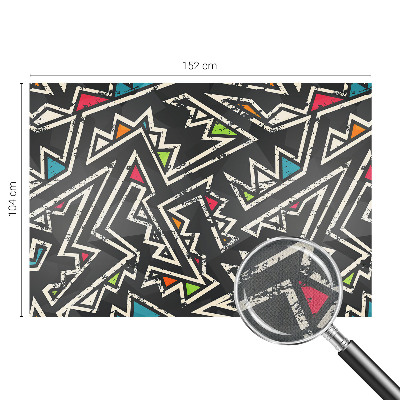 Självhäftande fototapet Energisk geometri