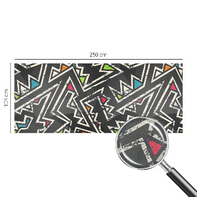 Självhäftande fototapet Energisk geometri