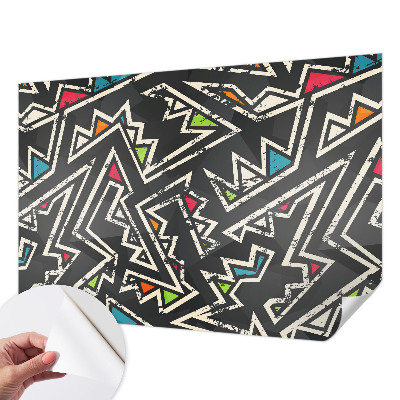 Självhäftande fototapet Energisk geometri