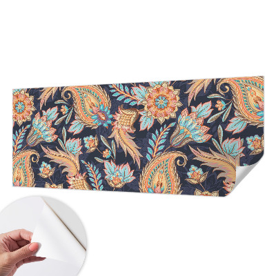 3D fototapet Blommönster