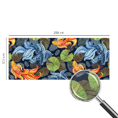 Fototapet barn Fiskmönster