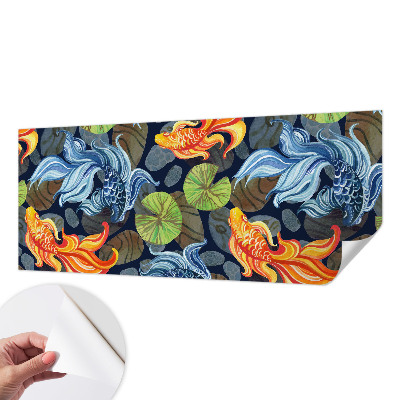 Fototapet barn Fiskmönster