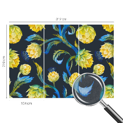 Fototapet barnrum Växtvirtuos