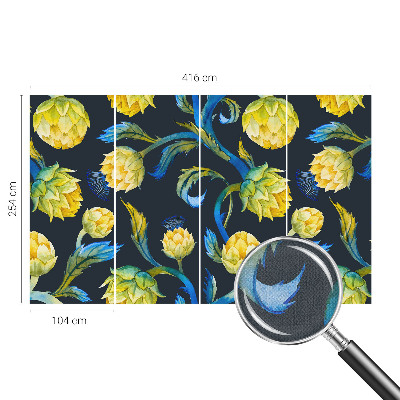 Fototapet barnrum Växtvirtuos