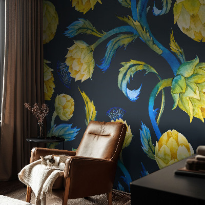 Fototapet barnrum Växtvirtuos