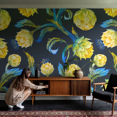 Fototapet barnrum Växtvirtuos