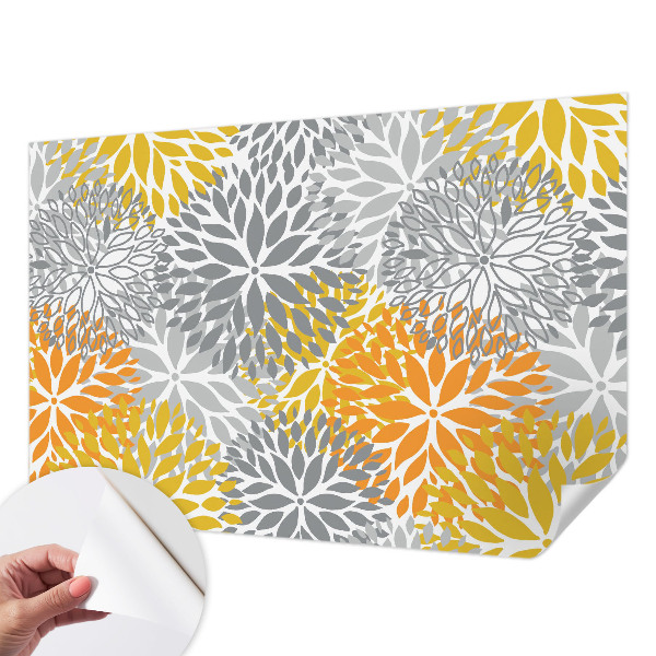 Självhäftande fotovägg Blomenergi