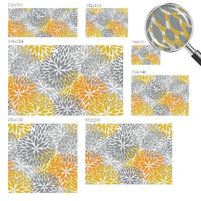 Självhäftande fotovägg Blomenergi