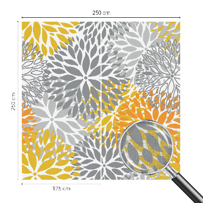 Självhäftande fotovägg Blomenergi