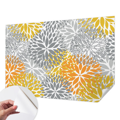 Självhäftande fotovägg Blomenergi