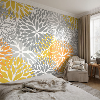 Självhäftande fotovägg Blomenergi