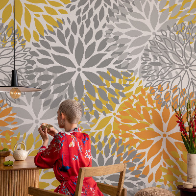 Självhäftande fotovägg Blomenergi