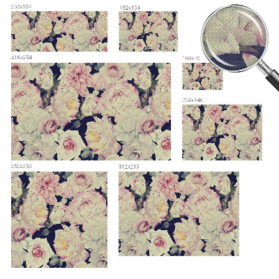 3D fototapet Blombukett