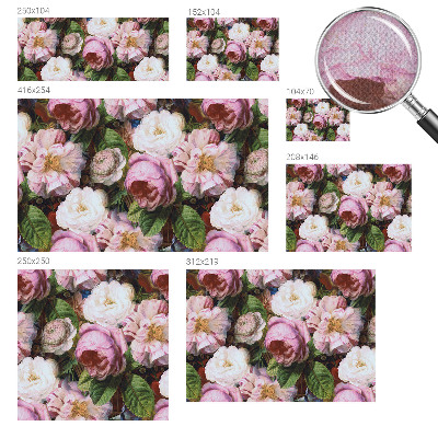 Peel and stick fototapet Blommig elegans