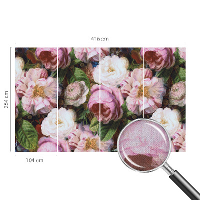 Peel and stick fototapet Blommig elegans