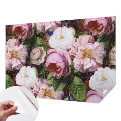 Peel and stick fototapet Blommig elegans