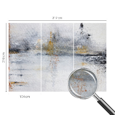 Fototapet för barn med en harmonisk abstrakt design