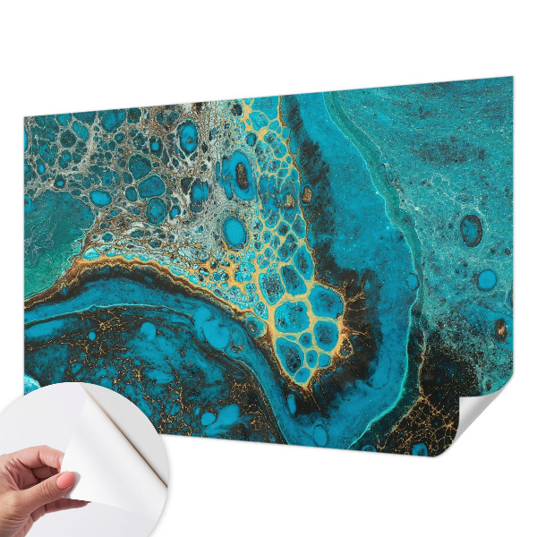 Självhäftande fotovägg Abstrakt struktur