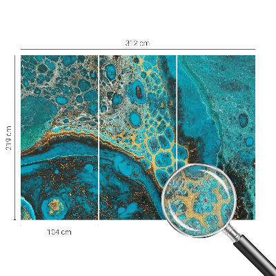 Självhäftande fotovägg Abstrakt struktur