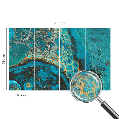 Självhäftande fotovägg Abstrakt struktur