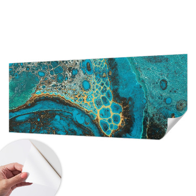 Självhäftande fotovägg Abstrakt struktur