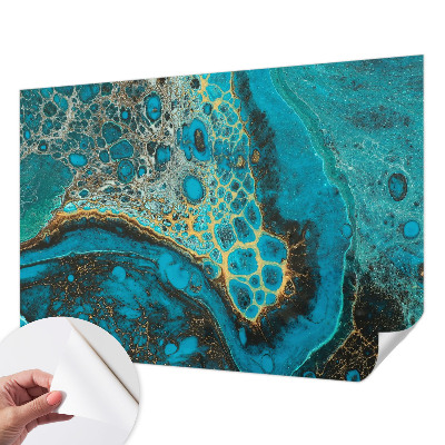 Självhäftande fotovägg Abstrakt struktur