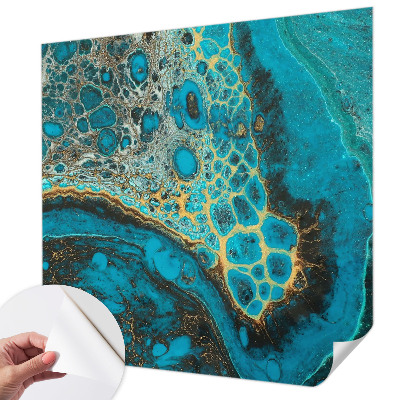 Självhäftande fotovägg Abstrakt struktur