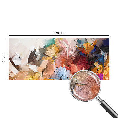 3D fototapet Blommig abstrakt