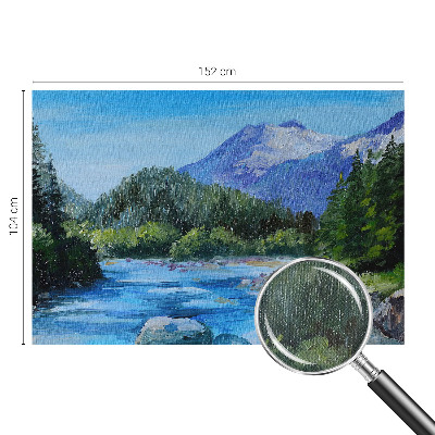 Fototapet barn Bergslandskap