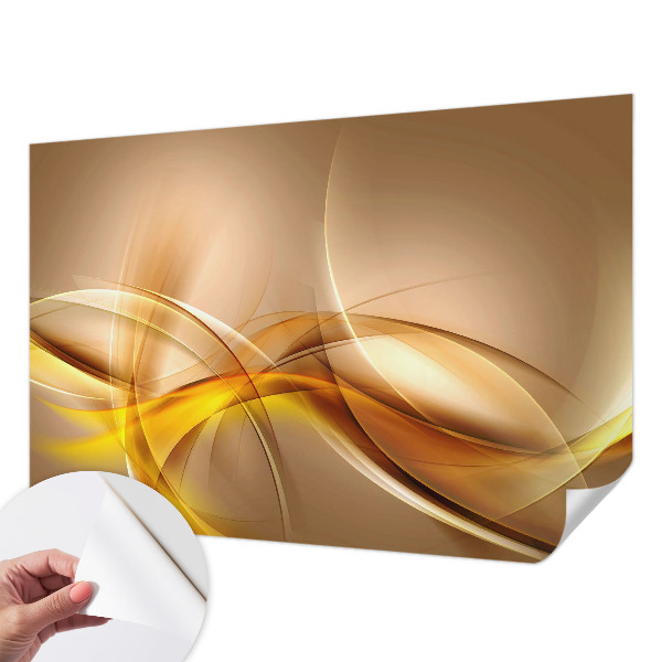 Fototapet barnrum Mjuka linjer