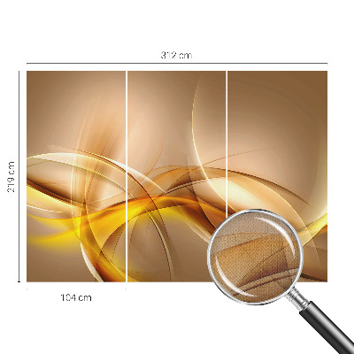 Fototapet barnrum Mjuka linjer