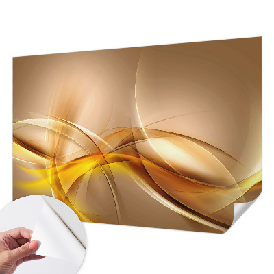 Fototapet barnrum Mjuka linjer