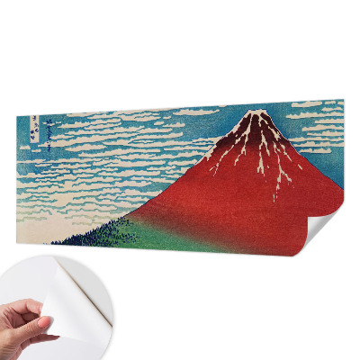 Fototapet barnrum Röda berget