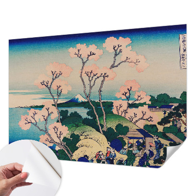 3D fototapet Körsbärsblommor