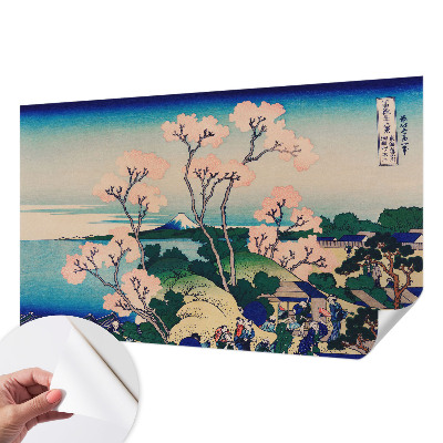 3D fototapet Körsbärsblommor
