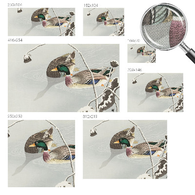Peel and stick fototapet Lugna ankor