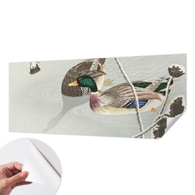 Peel and stick fototapet med motiv av lugna ankor