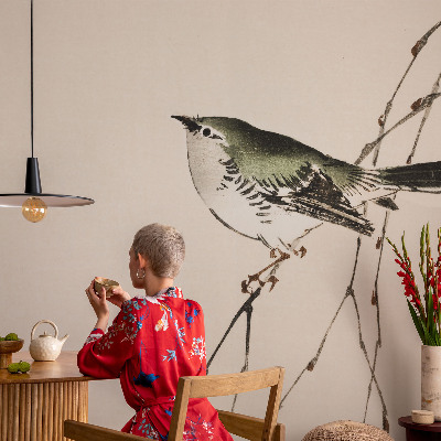 Självhäftande fototapet Harmonisk fågel