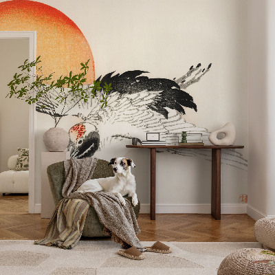 Fototapet barnrum Elegant kran