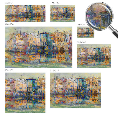 Fototapet för barn Magisk stad