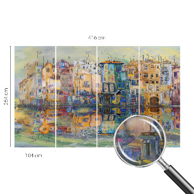 Fototapet för barn Magisk stad