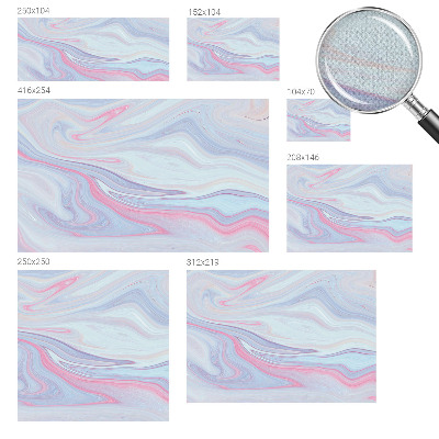 3D fototapet med pastellvirvel i mjuka färger