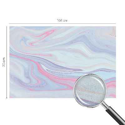 3D fototapet med pastellvirvel i mjuka färger