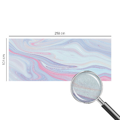 3D fototapet med pastellvirvel i mjuka färger