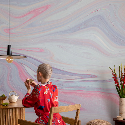 3D fototapet Pastellvirvel