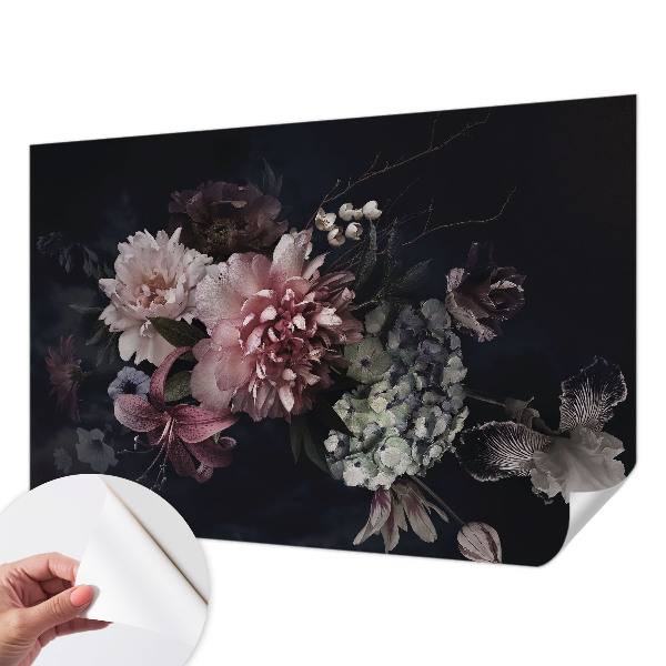 Fototapet barnrum Blomsterarrangemang