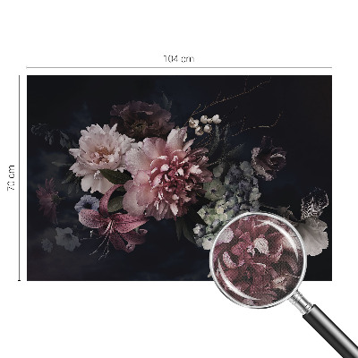 Fototapet barnrum med ett blomsterarrangemang som motiv