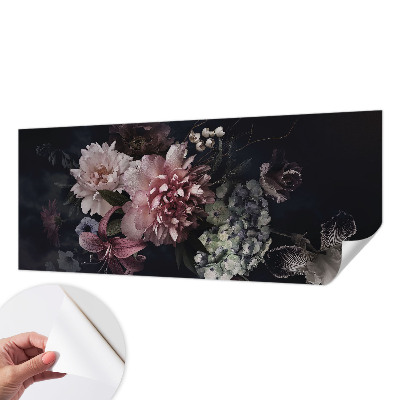 Fototapet barnrum med ett blomsterarrangemang som motiv