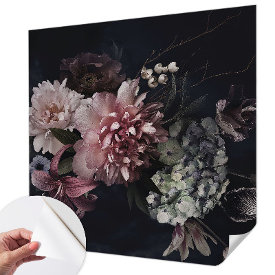 Fototapet barnrum Blomsterarrangemang