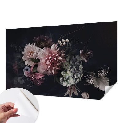 Fototapet barnrum Blomsterarrangemang